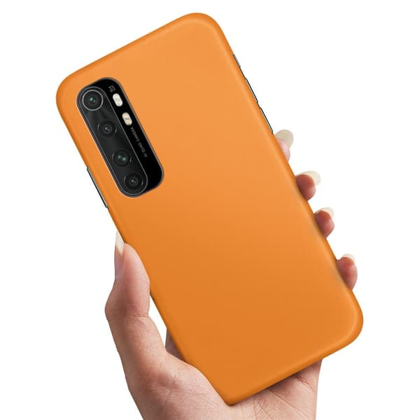 Deksel / Mobildeksel til Xiaomi Mi Note 10 Lite - Oransje Orange