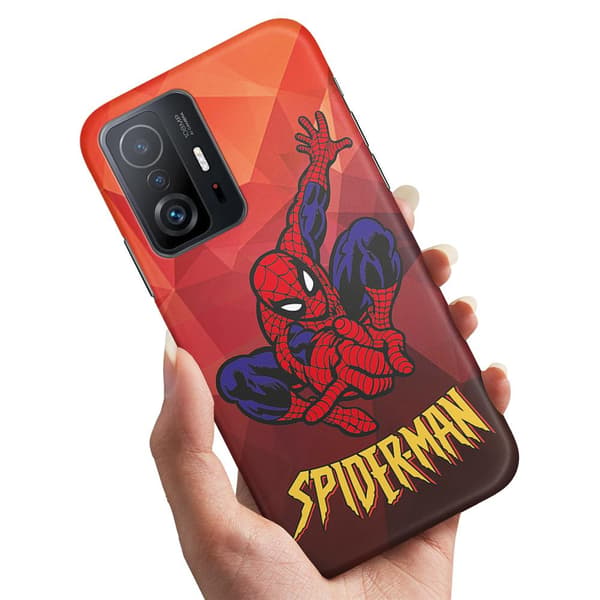 Deksel / Mobildeksel til Xiaomi 11T / 11T Pro 5G - Spider-Man Multicolor