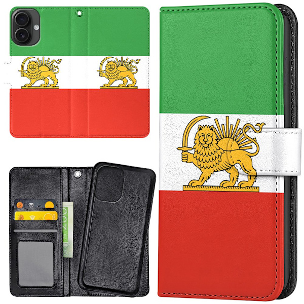 iPhone 16 Plus - Lommebok Deksel Iran
