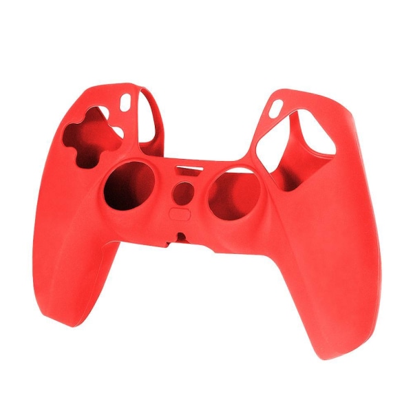 Suojakotelo PS5 Ohjaimelle - Silikonisuoja - Valitse väri Red