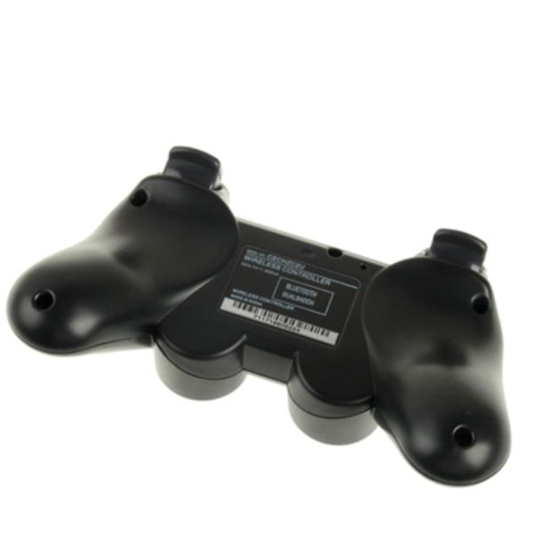 2-Pak - Trådløs Controller til PS3 Kompatibel Black 2-Pack