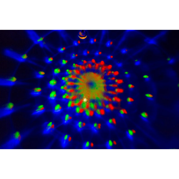 Nøkkelring Diskokule med LED Multicolor