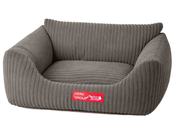 Hund- och kattbädd liten halkfri Grey