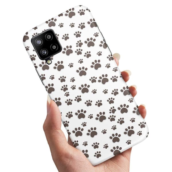 Skal / Mobilskal till Samsung Galaxy A42 5G - Paw Pattern