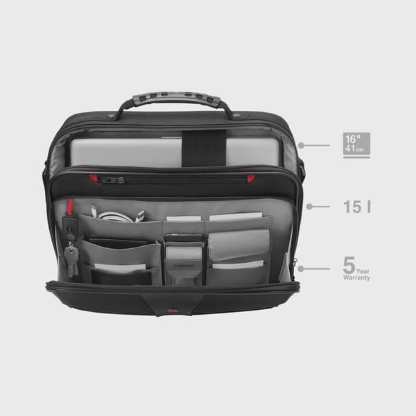 Wenger Legacy 16" Slim Datorväska Svart