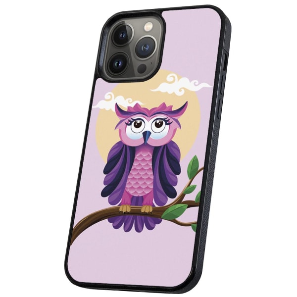 iPhone 13 Pro Max - Kuoret/Suojakuori Kaunis Pöllö Multicolor