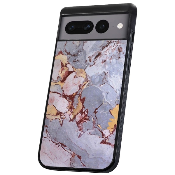 Google Pixel 7A - Cover/Mobilcover Marmor