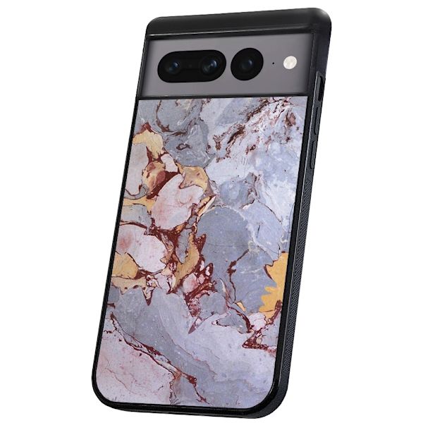 Google Pixel 7A - Deksel/Mobildeksel Marmor