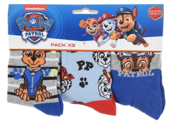 Paw Patrol Barnstrumpor / Strumpor för Barn - 3-Pack 31/34