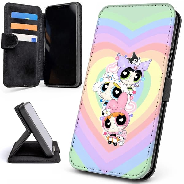 Lommebok Deksel / Mobildeksel til Google Pixel 9A - Powerpuff Girls