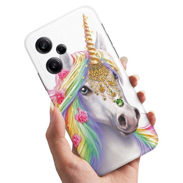 Xiaomi Redmi Note 12 Pro 5G - Deksel/Mobildeksel Unicorn/Enhjørn