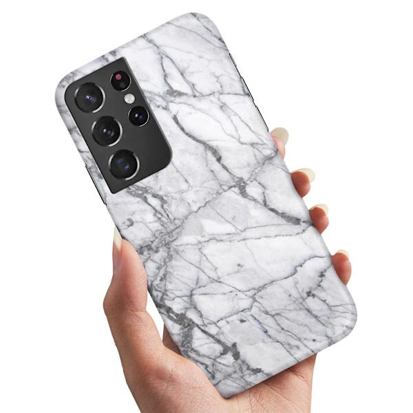 Samsung Galaxy S21 Ultra - Skal/Mobilskal Marmor multifärg