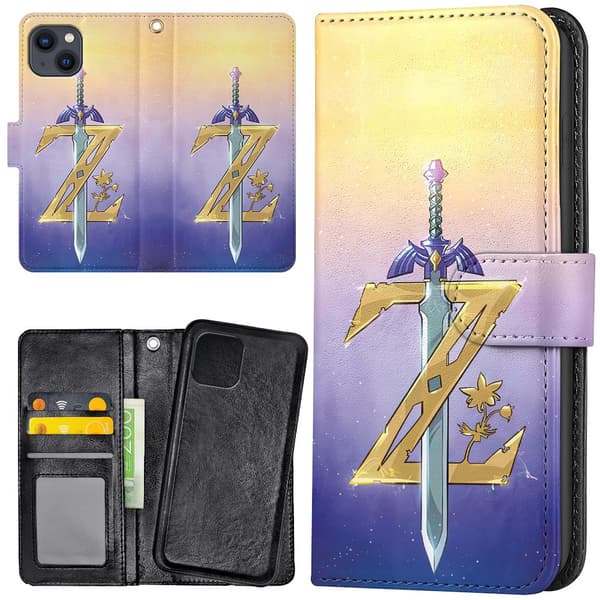 iPhone 14/15 Plus - Lommebok Deksel Zelda