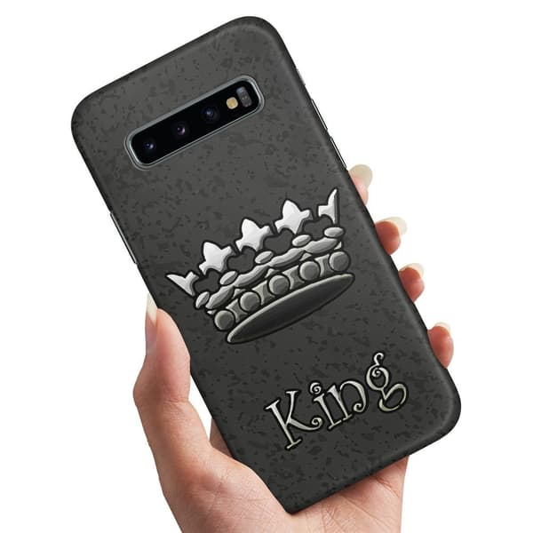 Deksel / Mobildeksel til Samsung Galaxy S10 Plus - King