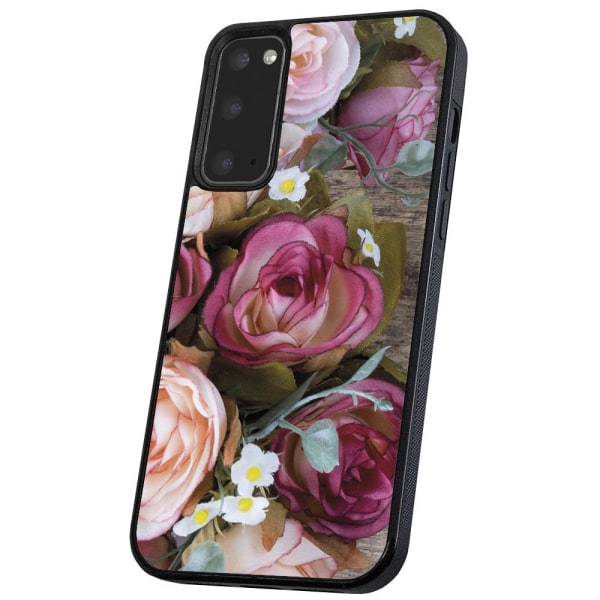 Samsung Galaxy S20 - Cover/Mobilcover Blomster