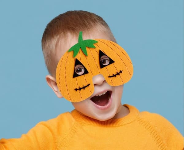 Pumpa Orange filtmask 19 cm