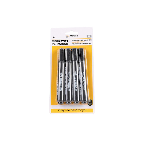 Permanent marker 4 svart