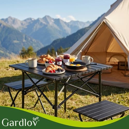 Hopfällbart Bord - Campingbord