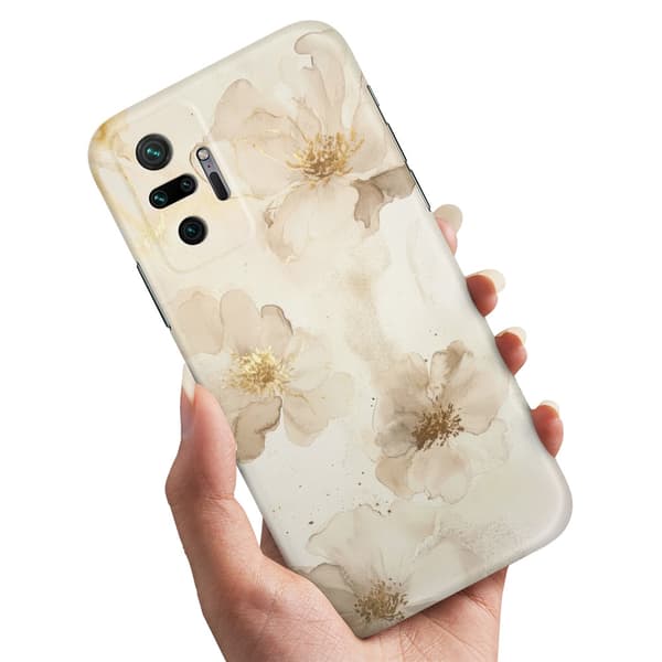 Deksel / Mobildeksel til Xiaomi Redmi Note 10 Pro - Flowers