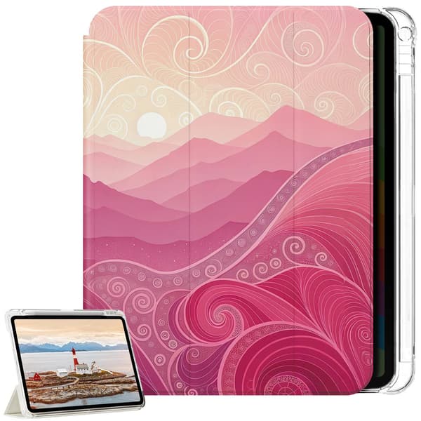 Cover til iPad Pro 11" - M4/M5 - 2024/2025 - Pink Hills