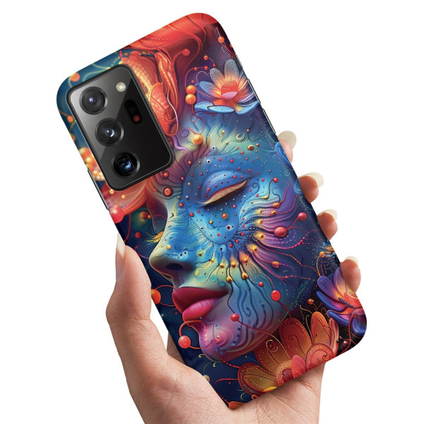 Samsung Galaxy Note 20 Ultra - Cover/Mobilcover Psychedelic