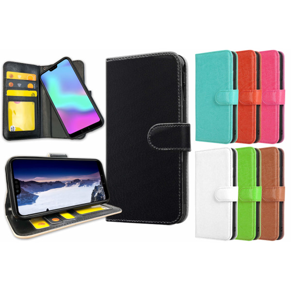 Huawei P20 - Mobilcover/Etui Cover med Magnet Lime green