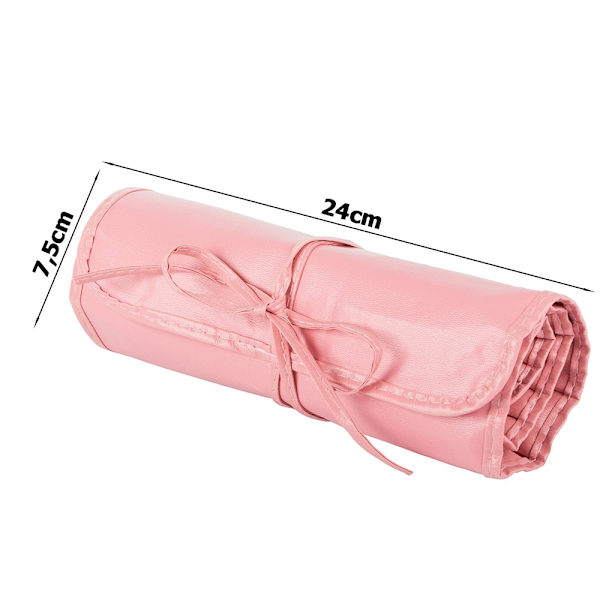 12-Pack Sminkborstar Set med Fodral