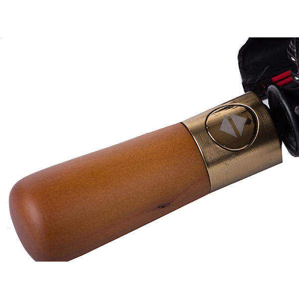 Paraply fällbart paraply automatisk svart unisex elegant stor anständig