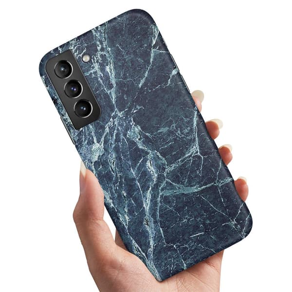 Cover / Mobilcover til Samsung Galaxy S21 - Marmor Multicolor