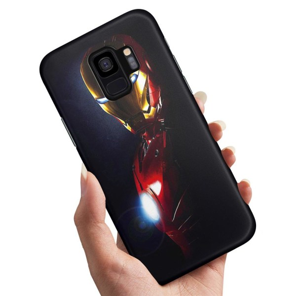 Samsung Galaxy S9 - Kuoret/Suojakuori Glowing Iron Man