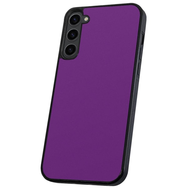 Samsung Galaxy S23 - Kuoret/Suojakuori Violetti