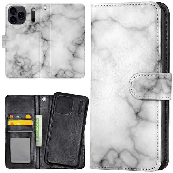 iPhone 17 / 18 Pro Max - Mobilcover/Etui Cover Marmor
