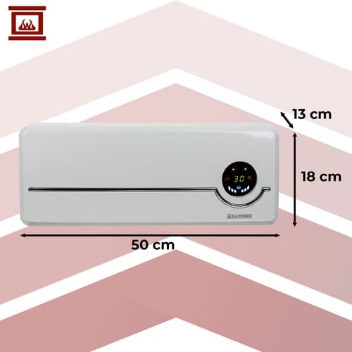 Fläktkonvektor / Vägghängt Element - 1000-2000W Vit