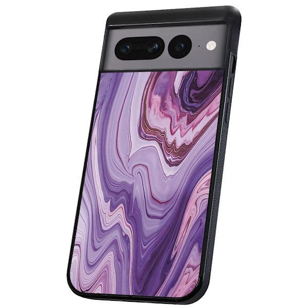 Google Pixel 7 Pro - Deksel/Mobildeksel Marmor