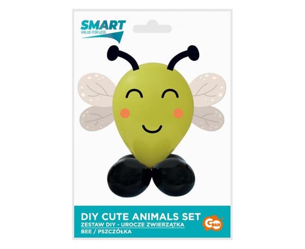 Buzzy Söta Djur - Bii-ballongset