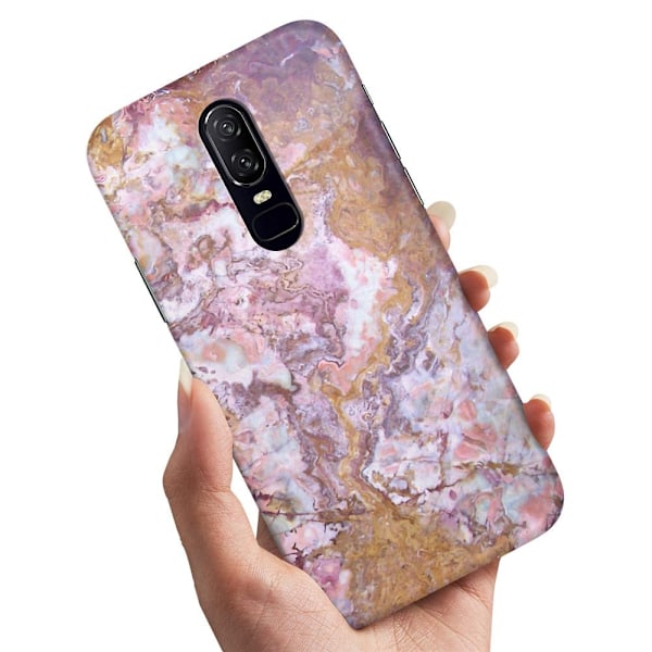 OnePlus 7 Pro - Kuoret/Suojakuori Marmori Multicolor
