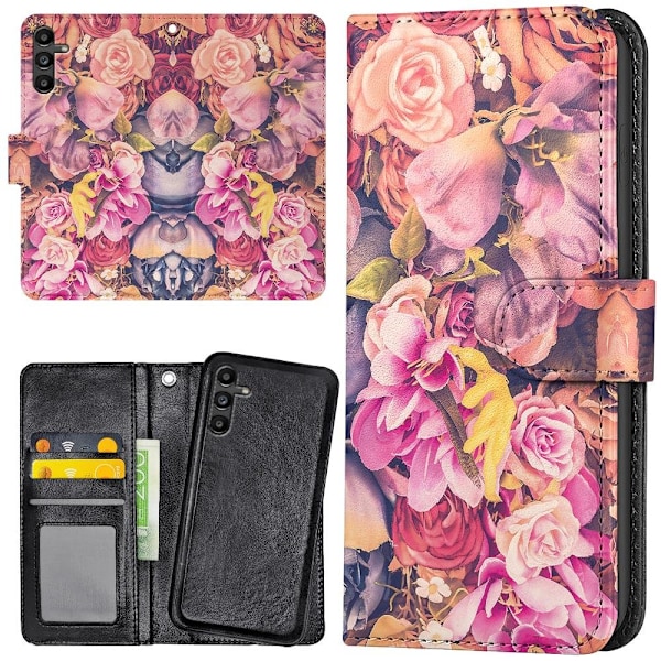 Samsung Galaxy A55 5G - Lompakkokotelo/Kuoret Roses