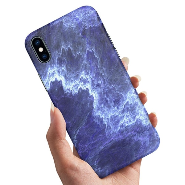 iPhone XR - Deksel/Mobildeksel Marmor Multicolor