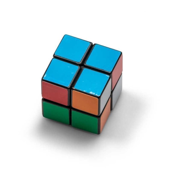 2-Pak - Rubiks Magisk Kub Mini Multicolor