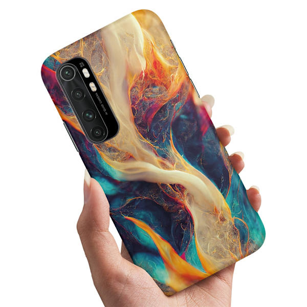 Deksel / Mobildeksel til Xiaomi Mi Note 10 Lite - Abstrakt Mønster