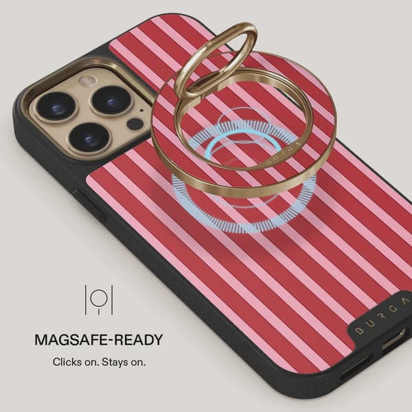 Burga Strawberry Jam - MagSafe Ringhållare Guld