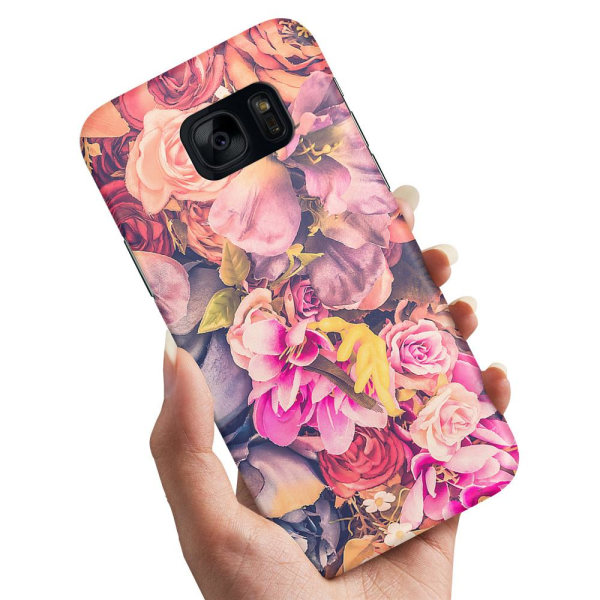 Samsung Galaxy S6 Edge - Cover/Mobilcover Roses