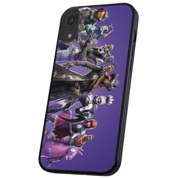 iPhone X/XS - Cover/Mobilcover Fortnite Multicolor