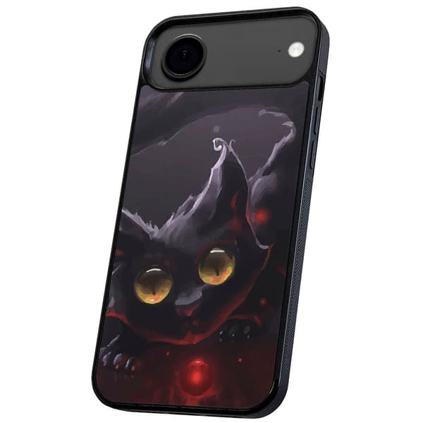iPhone 17 Air - Deksel/Mobildeksel Svart Katt
