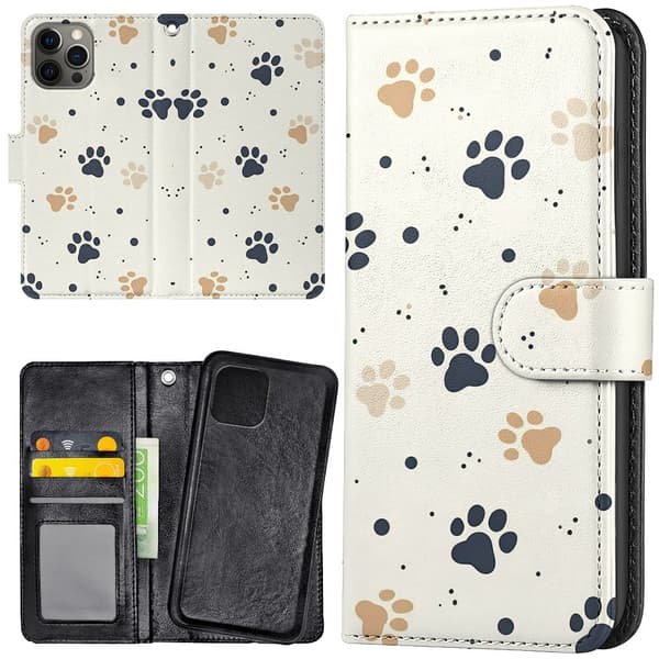 iPhone 13 Pro Max - Lompakkokotelo/Kuoret Paws