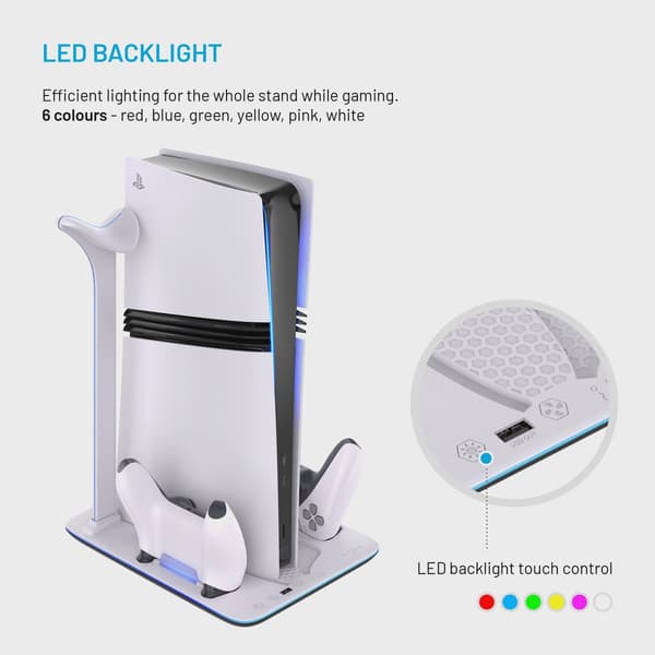 FIXED Multifunktionell Dockingstation till PS5 Pro/Slim