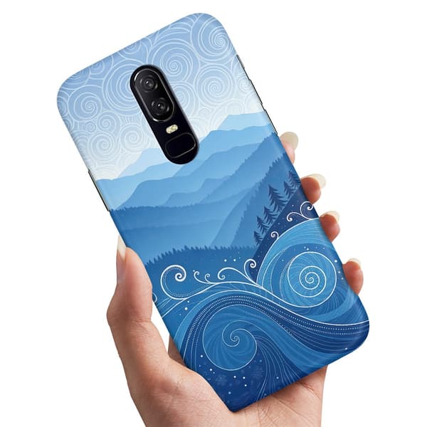 Deksel / Mobildeksel til OnePlus 8 - Blue Hills
