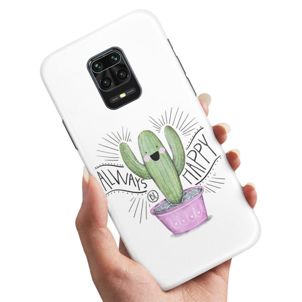 Xiaomi Redmi Note 9 Pro - Cover/Mobilcover Happy Cactus