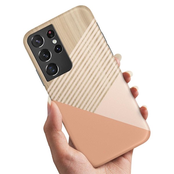 Samsung Galaxy S21 Ultra - Skal/Mobilskal Träkonst