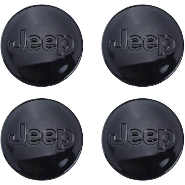 4-Pak - Jeep Senterkopper - Bil 55mm - Svart